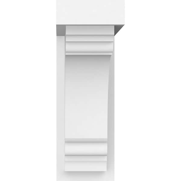 Standard Warren Architectural Grade PVC Bracket, 3 1/2W X 10D X 10H